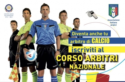 Corso Arbitri al via in Aprile