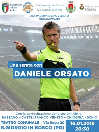 L&#039;incontro congiunto con Daniele Orsato!