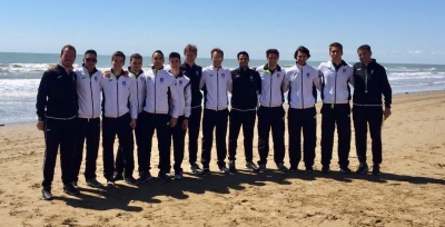 Roberto Carrisi in campo nel torneo 